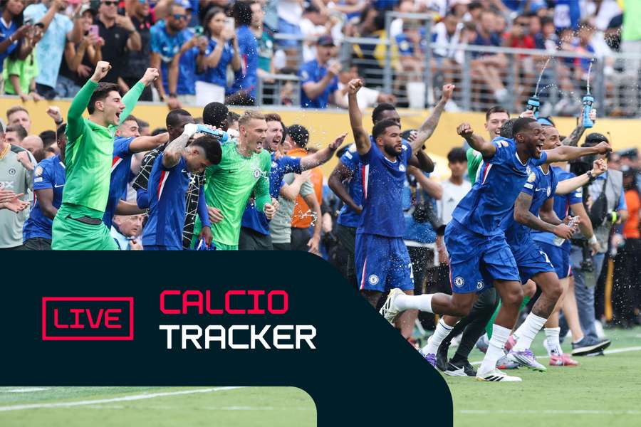 I festeggiamenti del Chelsea