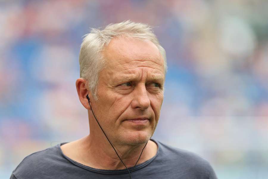 Christian Streich, treinador do Friburgo.
