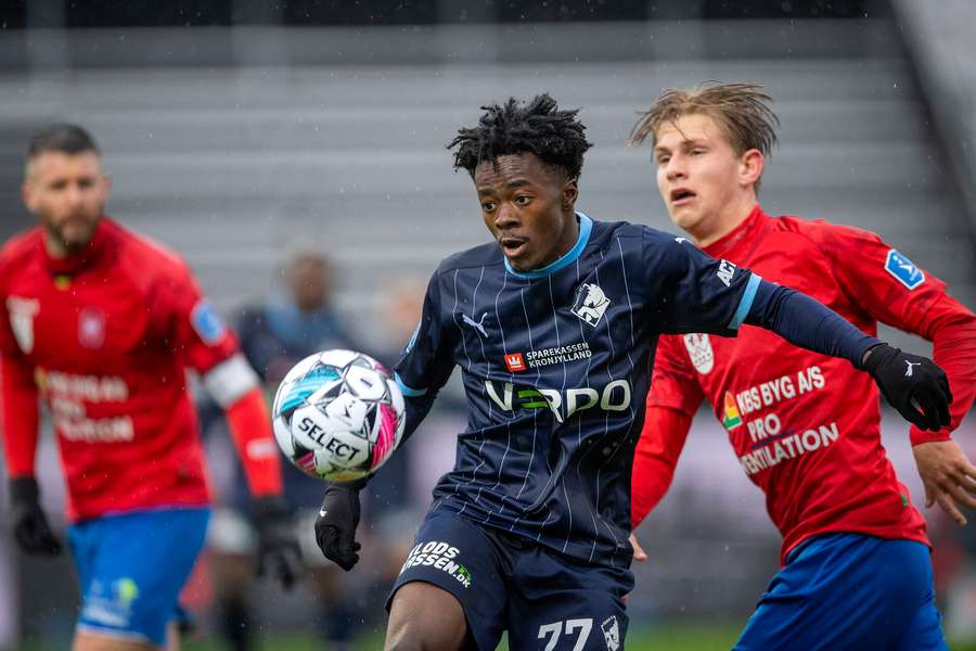 Mohammed Fuseini stod med debutmål for scoringen til 2-1.