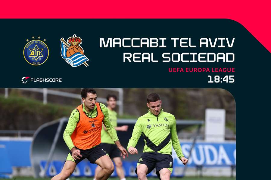 La Real Sociedad, obligada a conquistar los tres puntos ante los israelíes