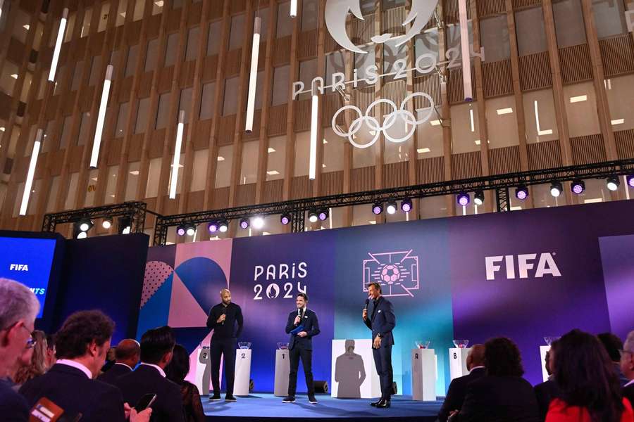 Os grupos do futebol masculino dos Jogos de Paris foram sorteados