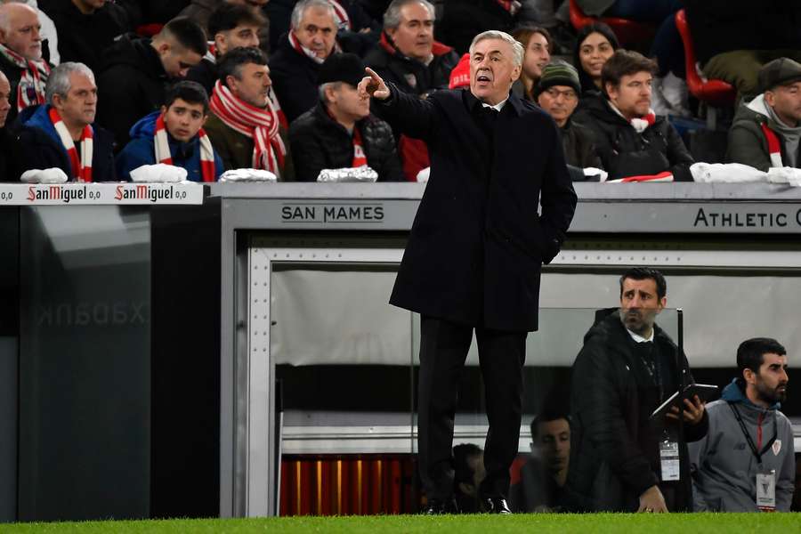 Carlo Ancelotti abordou o dérbi dos quartos de final da Taça do Rei