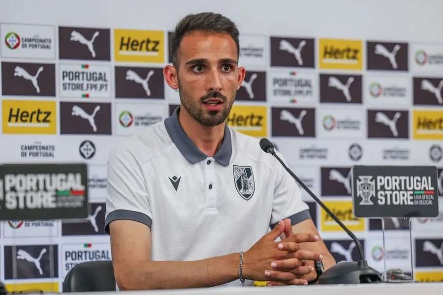 Gil Lameiras, treinador do Vitória SC