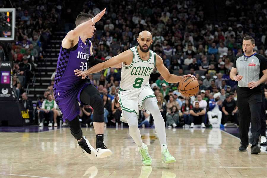 Un'azione di Kings-Celtics