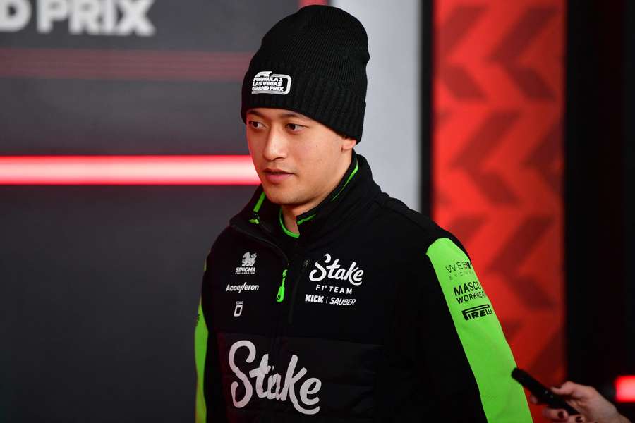 Zhou lost his Sauber seat at the end of 2024