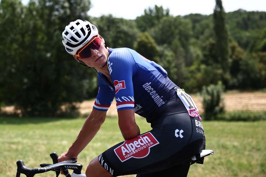 Mathieu van der Poel har længe glædet sig til starten på søndagens etape.