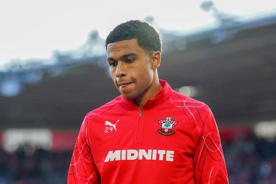 Southampton star Shea Charles. Southampton star Shea Charles.