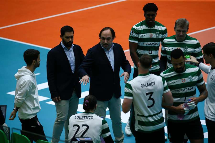 João Coelho, treinador do Sporting