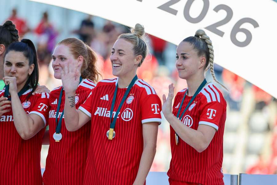 (v.l.n.r.): Jovana Damnjanovic, Stine Ballisager, Carolin Simon und Giulia Gwinn (v.l.n.r.): Jovana Damnjanovic, Stine Ballisager, Carolin Simon und Giulia Gwinn