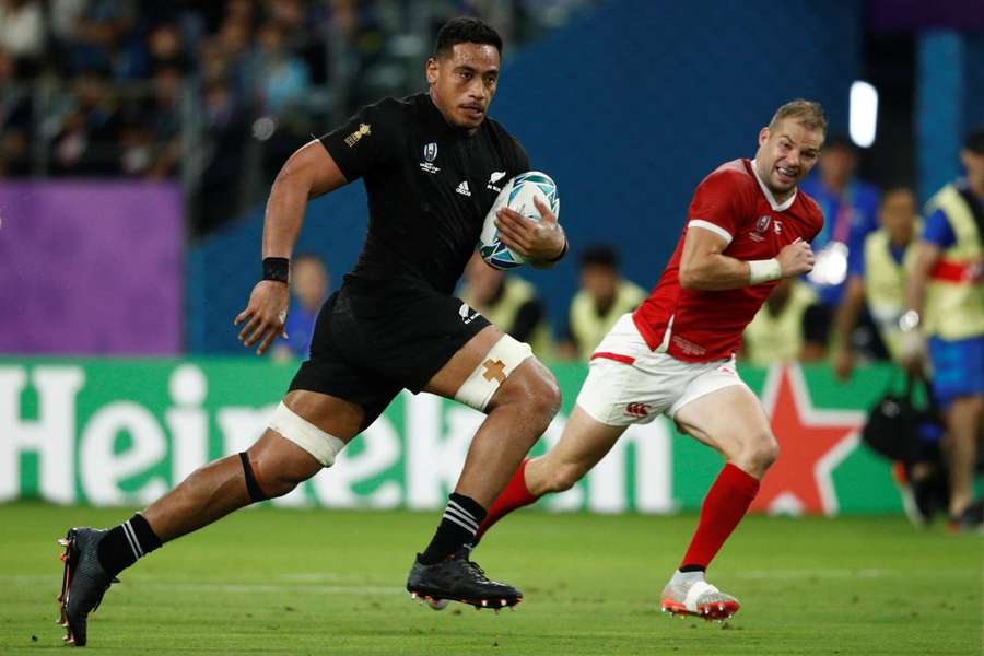 New Zealand's Shannon Frizell in action