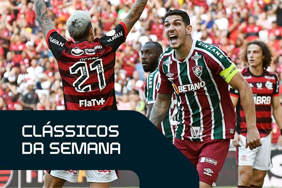 Os dois últimos campeões da Libertadores se encontram no Brasileiro