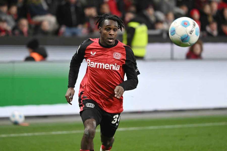Bayer Leverkusen's Jeremie Frimpong has emerged as a target for some of Europe's biggest clubs