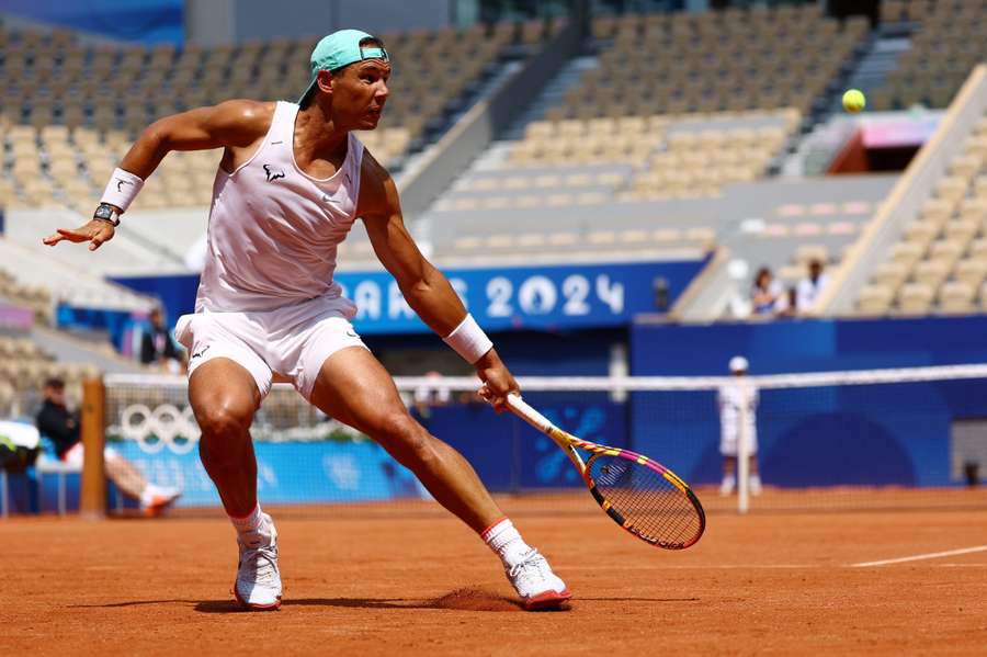 Nadal has been struggling with a thigh injury