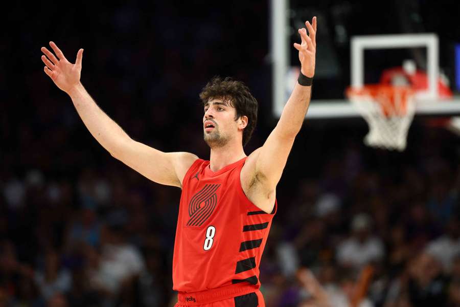 Deni Avdija cette nuit. Deni Avdija cette nuit.