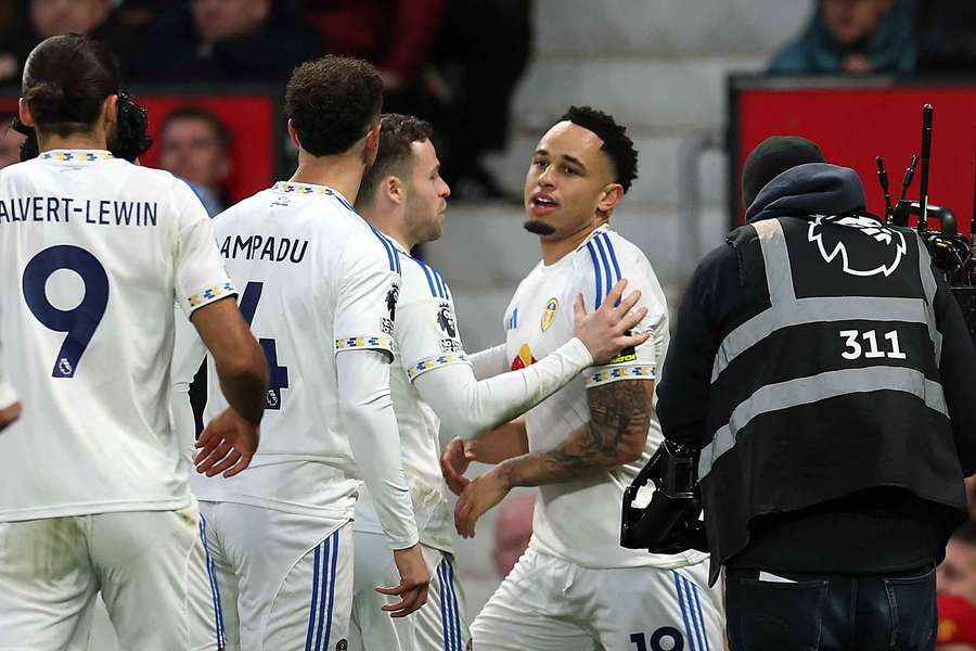 Okafor proud of Leeds double in victory at Man Utd Okafor proud of Leeds double in victory at Man Utd