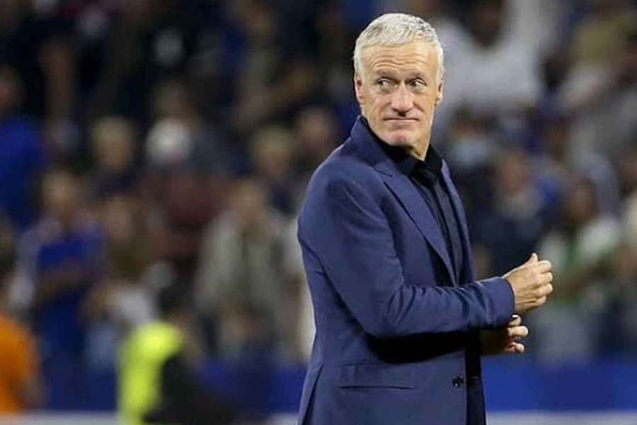 Trenér národního týmu Francie Didier Deschamps
