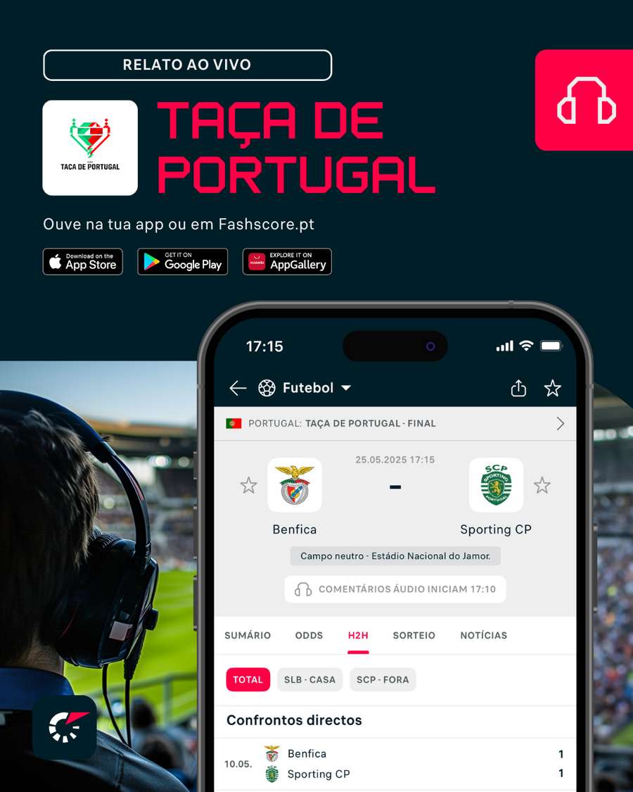 Acompanhe o relato no site ou na app