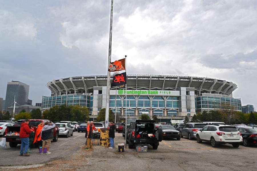 Parte externa da casa do Cleveland Browns