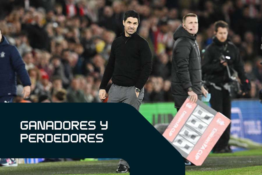 Arteta, con el Arsenal