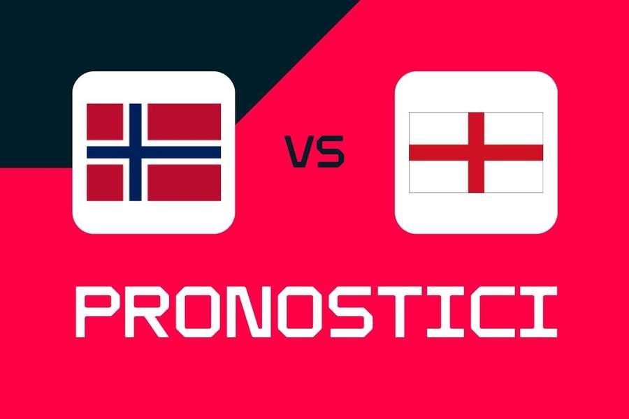 Norvegia-Inghilterra: pronostici, migliori scommesse e quote