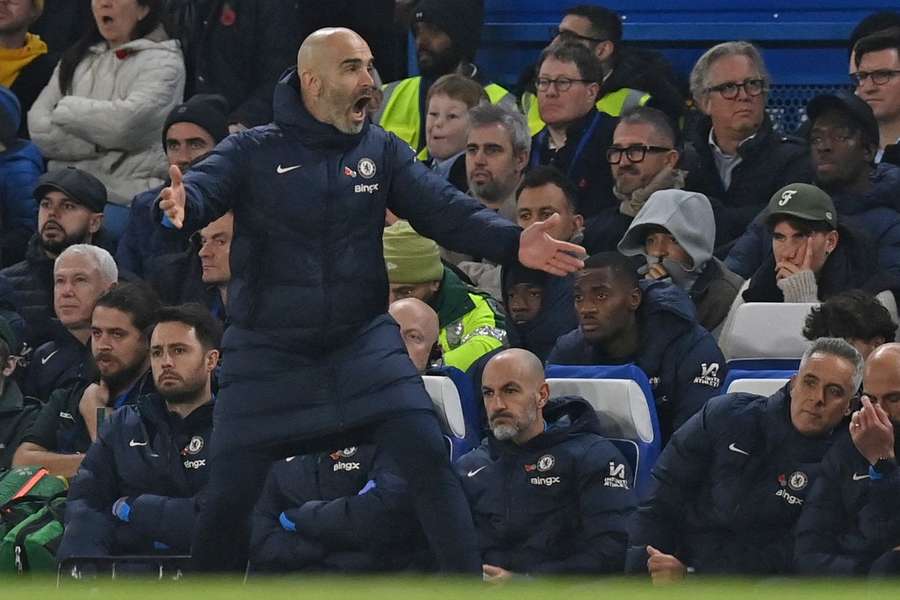 Maresca, treinador do Chelsea
