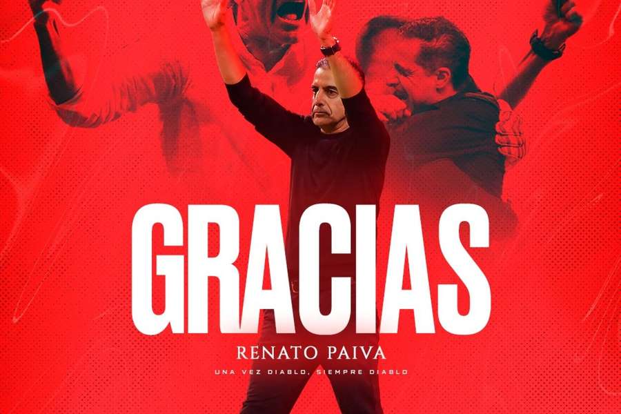 Renato Paiva deja de ser entrenador del Toluca