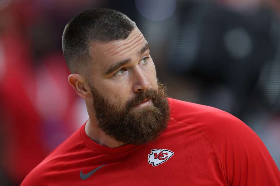 Travis Kelce fez parte da equipa dos Chiefs que venceu a Super Bowl no domingo