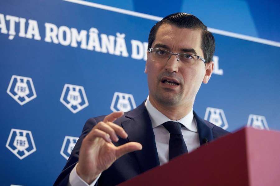 Președintele FRF, Răzvan Burleanu