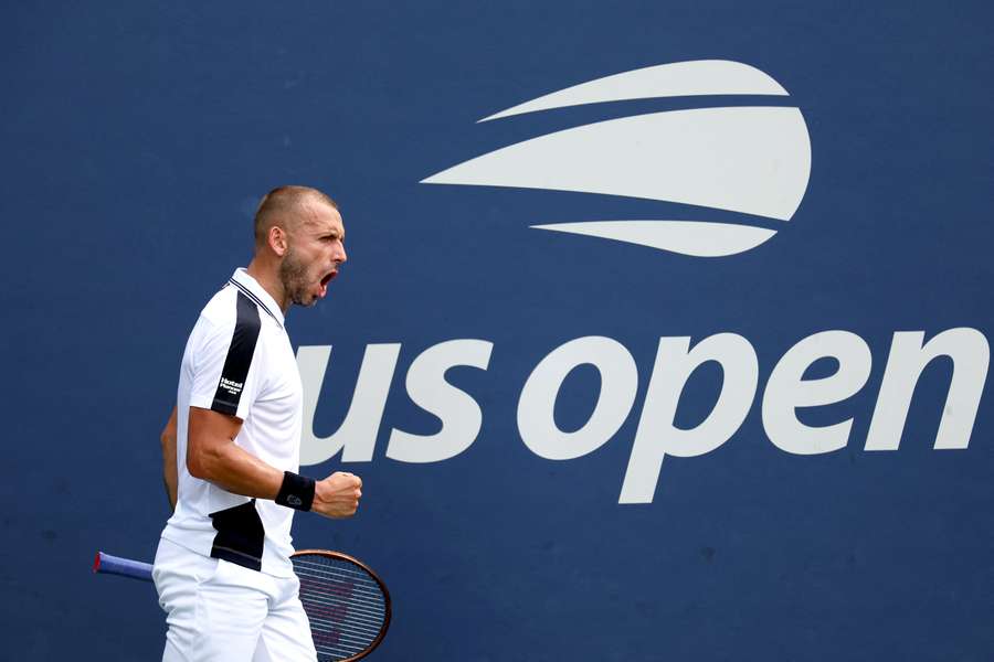 Daniel Evans er videre i Flushing Meadows. 