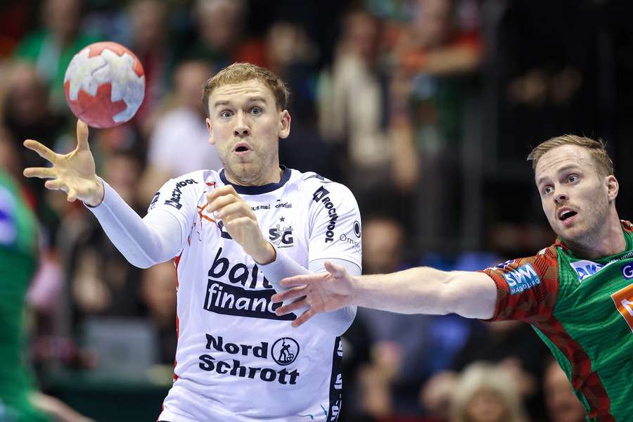 Flensburg-Handewitt's Simon Pytlick doesn't thin handballers are paid enough