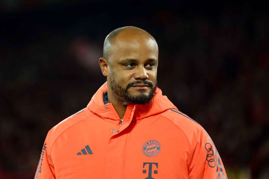 Bayern Munich coach Vincent Kompany Bayern Munich coach Vincent Kompany