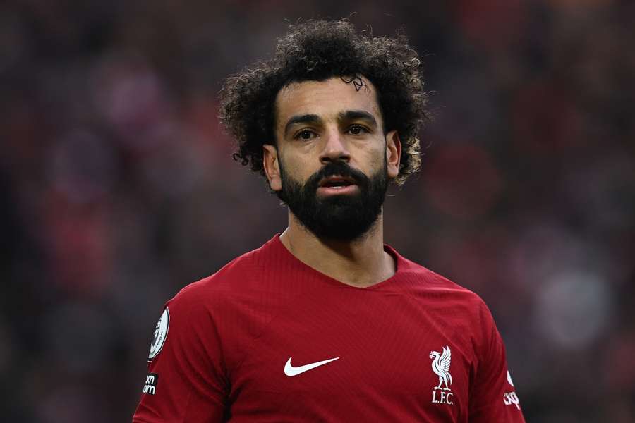 Liverpool's Egyptian striker Mohamed Salah