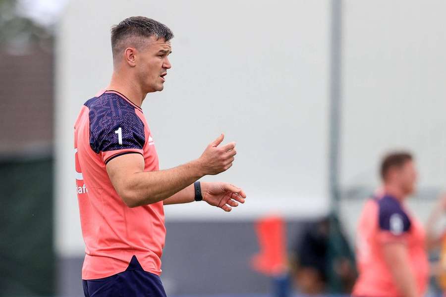 Sexton in training with Ireland