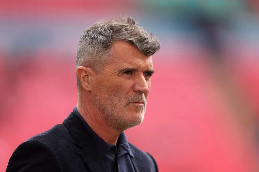 Roy Keane deed in Londen zijn werk als analist voor Sky Sports