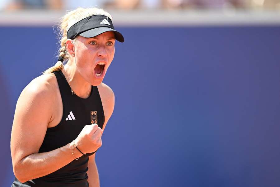 Kerber darf in Paris weiterhin von einer Medaille träumen.