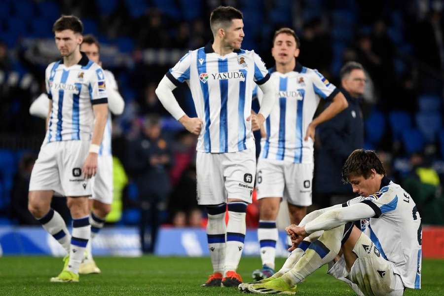 Real Sociedad chega de eliminação na Copa do Rei e derrota na LaLiga