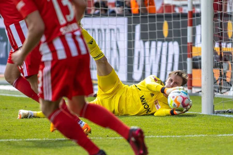 Frederik Rønnow har i den forgangne sæson været en sikker sidste skanse for 1. FC Union Berlin.