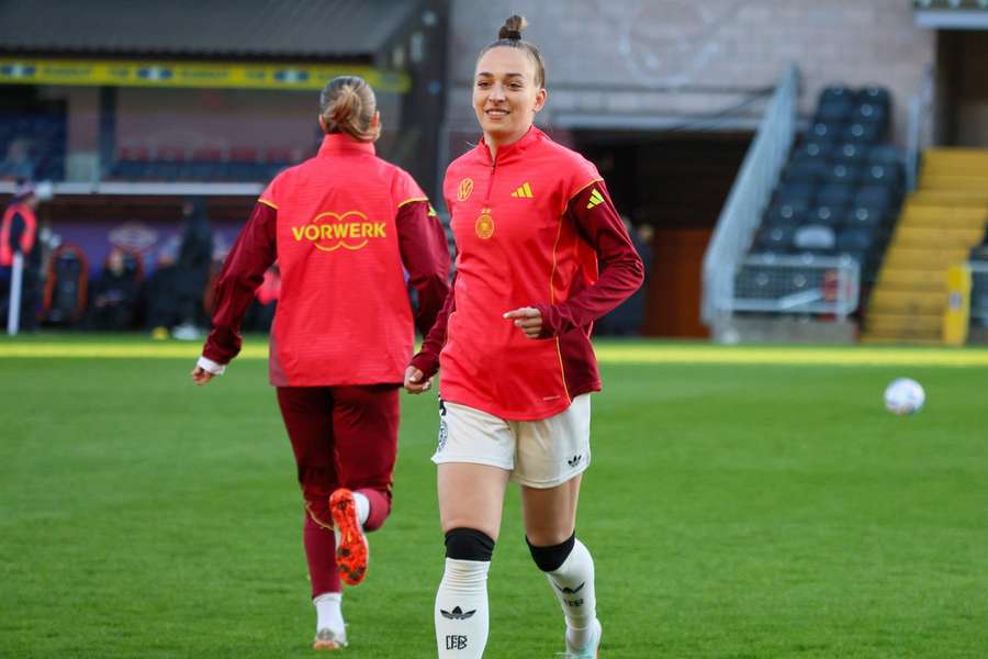 Kleinherne im DFB-Training
