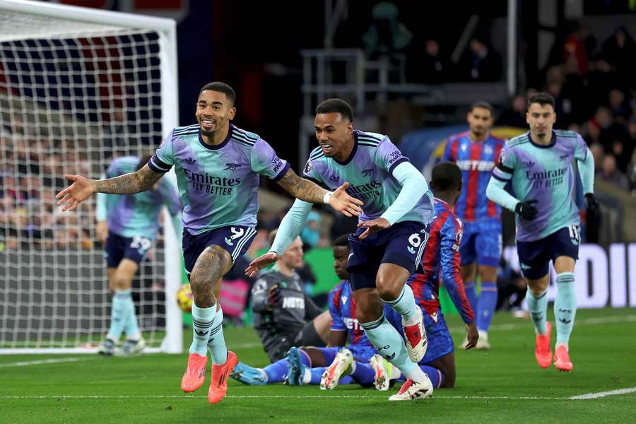 Gabriel Jesus, goleador 'gunner' de la tarde