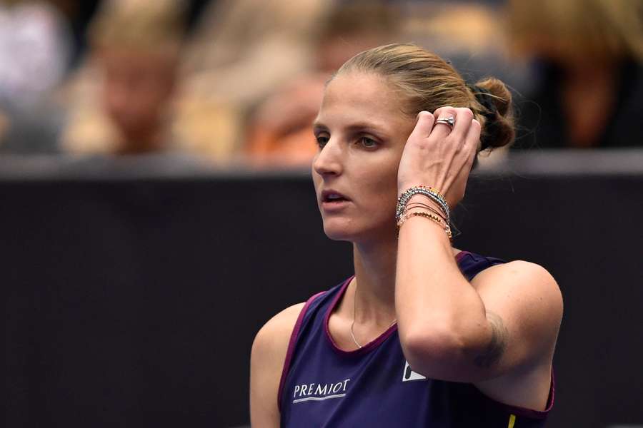 Karolina Pliskova opowiada o swojej kontuzji.