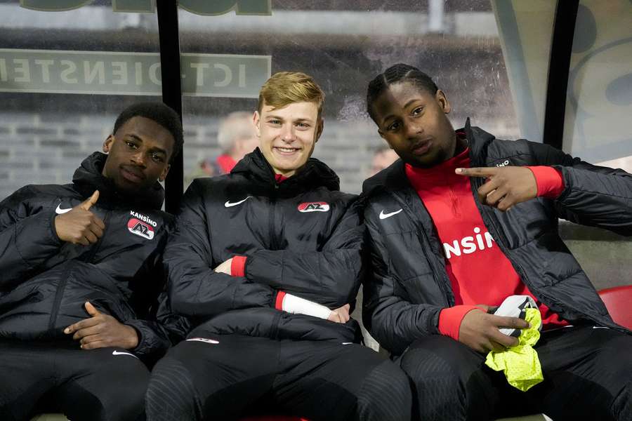 Ernest Poku, Finn Stam en Lequincio Zeefuik zijn zaterdag inzetbaar