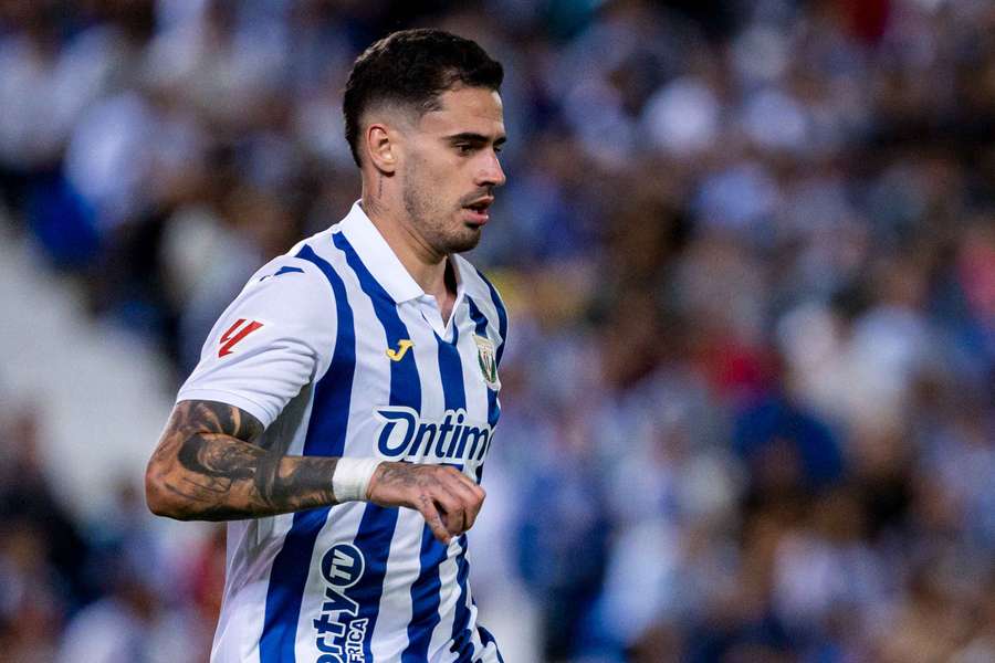 Miguel de la Fuente, durante su etapa en el Leganés