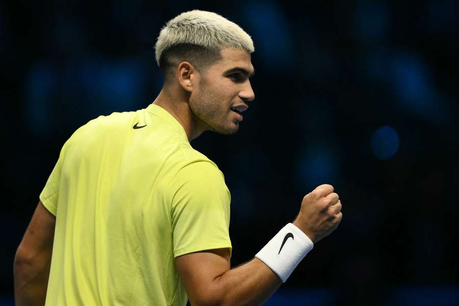 Alcaraz começou muito bem a sua campanha no ATP Finals