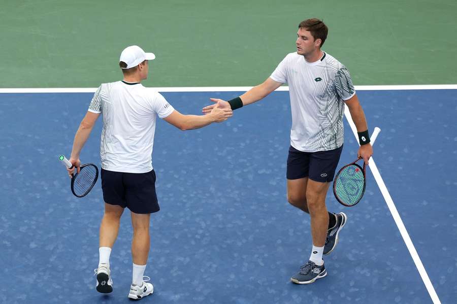 Top seeds Heliovaara and Patten safely through to third round at US Open Top seeds Heliovaara and Patten safely through to third round at US Open