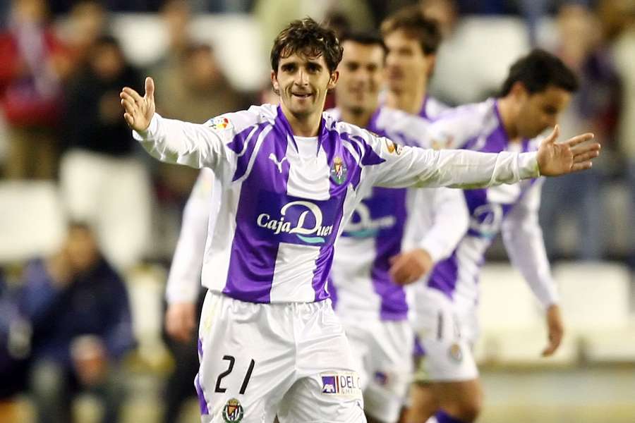 Víctor Fernández, con el Valladolid