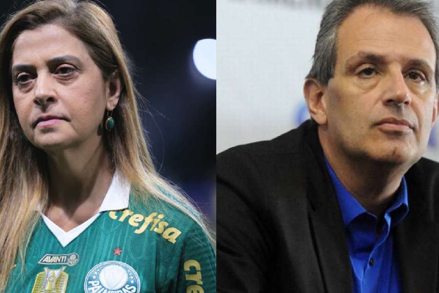 Leila Pereira e Luiz Eduardo Baptista, il Bap, su fronti opposti nella gestione del calcio nazionale