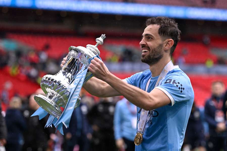 Bernardo Silva de saída do Manchester City