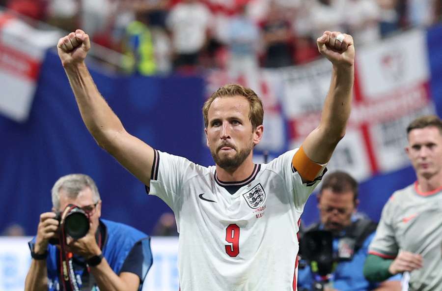 Harry Kane, referência ofensiva de Inglaterra