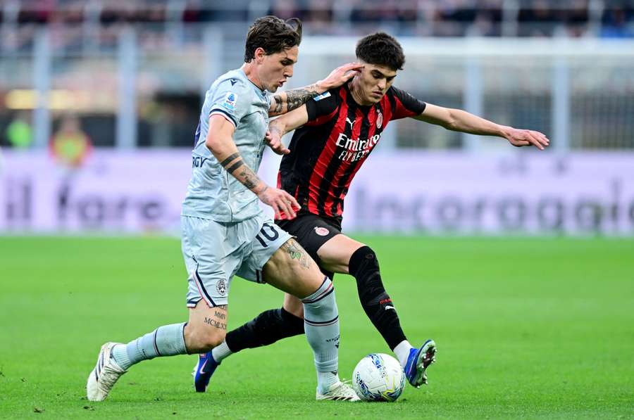 Zaniolo contro il Milan