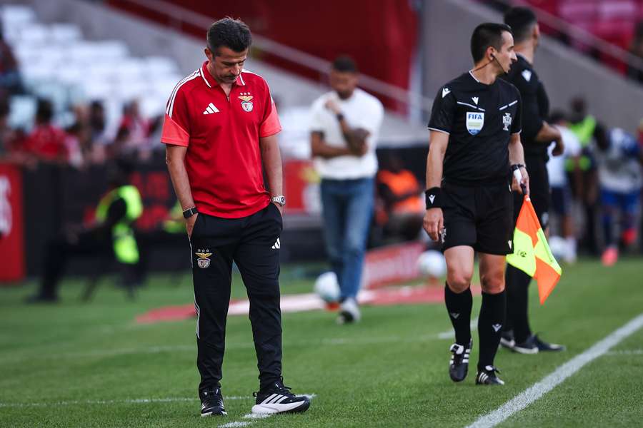 Marco Silva, treinador do Benfica Marco Silva, treinador do Benfica